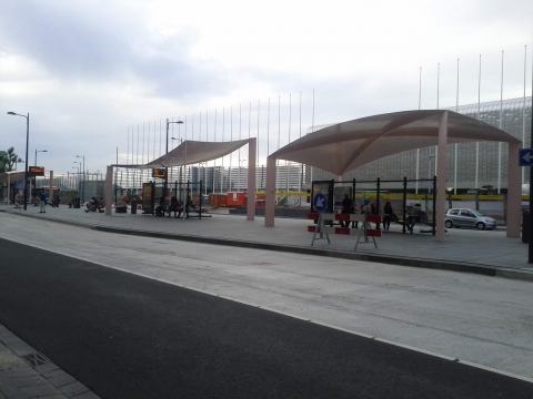 Canopies busstation